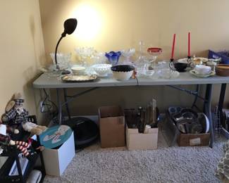 Nice antique glassware 