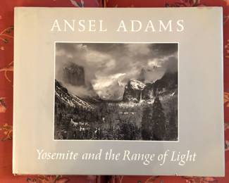 Ansel Adams signed book