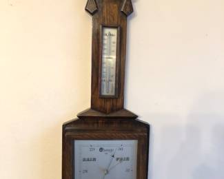 Antique barometer