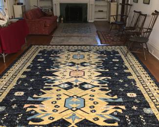 Newer Turkish polyester rug