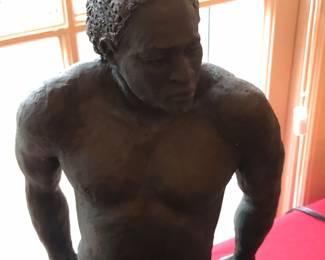 Plaster model sculpture