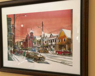 Viktor Schreckengost Little Italy print