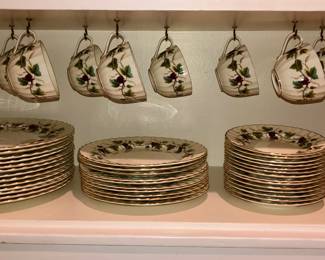 Set of Royal Worcester Bacchanal china