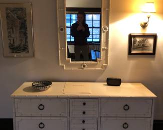 Drexel chest and mirror