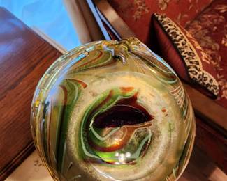 Bottom of Art Glass Vase