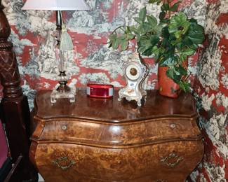 French Provincial Commode - 3 Drawer Dresser - Nightstand 