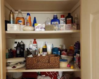 Personal Items and Cleaning Supplies