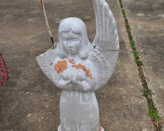 Concrete Angel - One Wing Missing