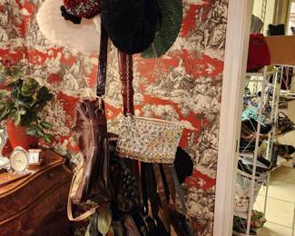 Ladies Handbags and Hats