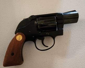 Colt 38 Special Agent Pistol - 
Sorry family pulled it. 