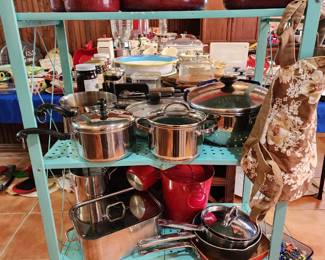 Pots, Skillets  and Pans 