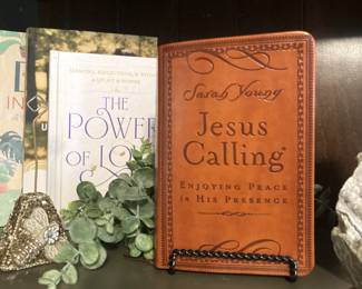 Leather bound "Jesus Calling"
