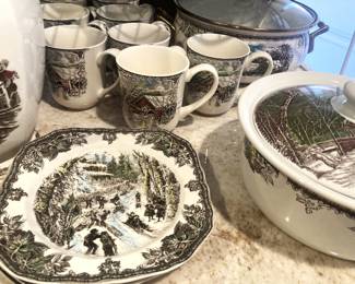 "The Friendly Village" dishes from England