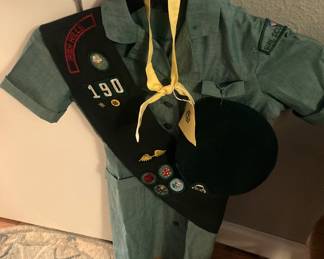 Vintage Girl Scout uniform