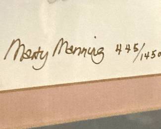 Artist; numbered  445/1450