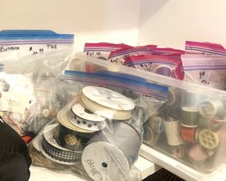 Ribbon; sewing notions