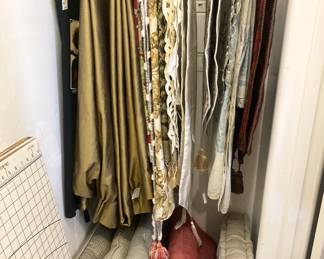 Pattern and craft board; tablecloths