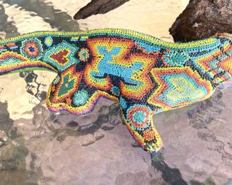 Beaded iguana 