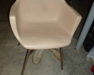 Mid-century plastic chair