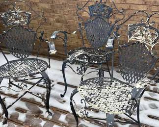Wrought Iron Chairs