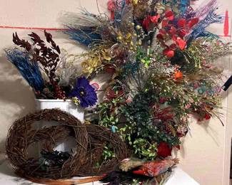 Craft Wreaths and Stems