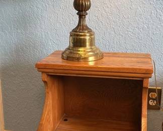 Bedside Table and Lamp