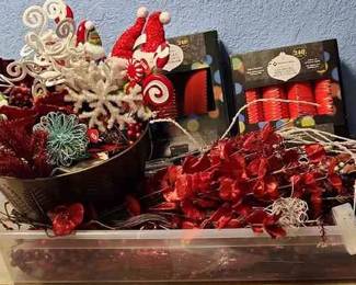 Holiday Battery Candles and Decor