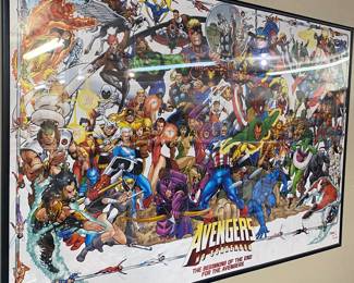 Avengers "No Surrender" Marvel Legacy Framed Poster