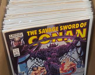 Savage Sword of Conan Magazines