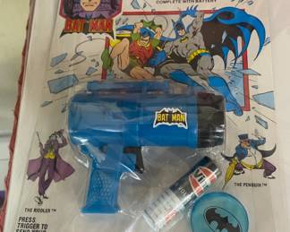 Vintage Carded Batman Flash Gun