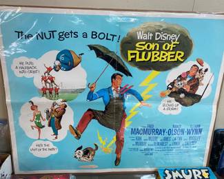 Walt Disney "Son of Flubber" Movie Poster