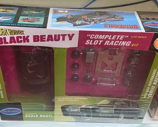 Green Hornet Black Beauty Slot Racing Set
