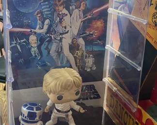 Star Wars Funko Pops Store Display