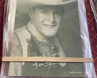 Old Western Cowboy Arcade Cards