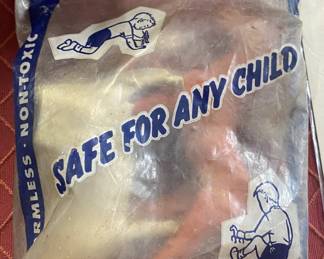 Vintage Auburn Rubber Horses in Package