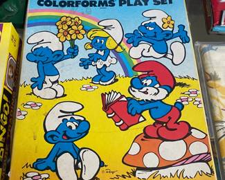 Smurf Colorforms Playset