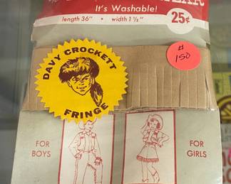 Vintage Davy Crockett Fringe Western Wear