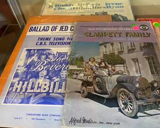 Vintage Beverly Hillbillies Paper Grouping