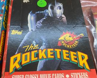 The Rocketeer Movie Cards
