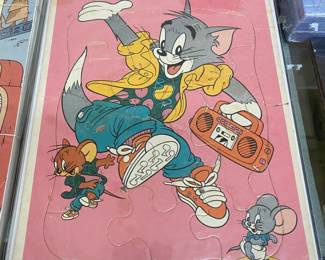 Tom and Jerry Frame Puzzle