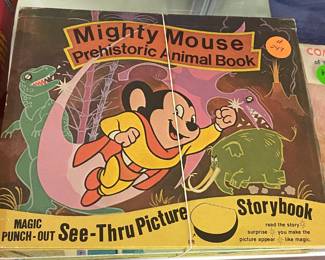 Mighty Mouse Prehistoric Animal Book