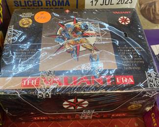 Upper Deck the Valiant Era Card Box