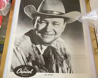 Tex Ritter Premium Photograph