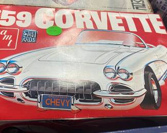 1959 AMT Corvette Model Kit