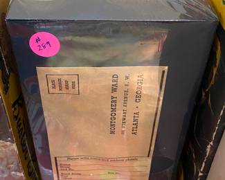 Buster Brown Shoe Box with Game