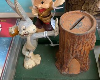 Metal Bugs Bunny Bank
