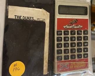 Vintage Dukes of Hazzard Calculator