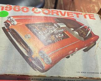1960 MPC Corvette Model KIt