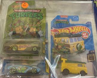 Ninja Turtles Hot Wheels