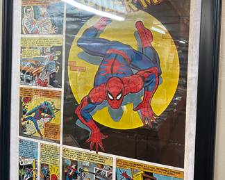 The Origin of Spiderman Coca Cola Poster